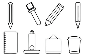station line art stylish minimalist design for offices