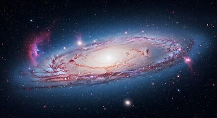 Cosmic Dance of Stardust AI Generated