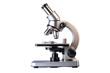 Premium Laboratory Microscope with Advanced Features for Research and Education  isolated on white background . A  Premium Laboratory Microscope  illustration on white