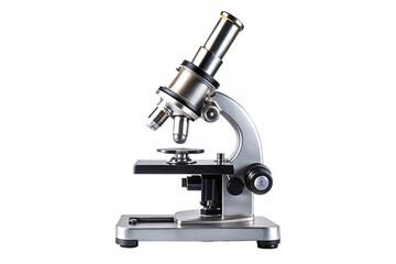 Premium Laboratory Microscope with Advanced Features for Research and Education  isolated on white background . A  Premium Laboratory Microscope  illustration on white