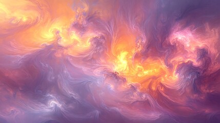 Fototapeta premium Abstract Sky Colors - Soft Clouds