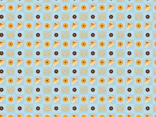 cats cafe mood Mille crepe