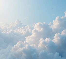 White clouds 