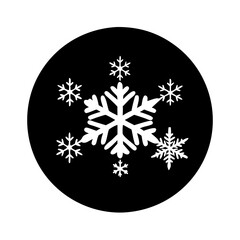 frost icon, frost silhouette vector illustration-simple silhouette illustration of frost, perfect for frost logos and icons