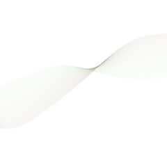 Fototapeta premium Abstract Black smooth wave on a white background. Dynamic sound wave. Design element. Vector illustration.