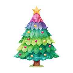 christmas tree vector