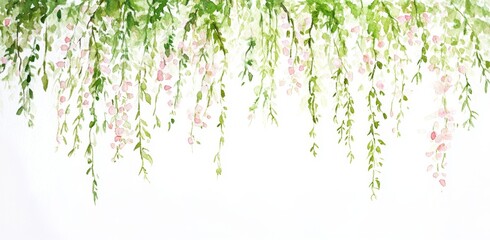 Delicate Floral Vines