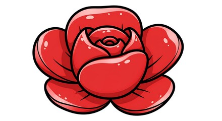 Crimson Bloom's Embrace AI Generated