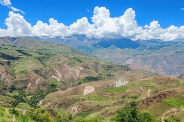 Obraz premium Mountain valley landscape