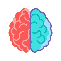  Stylish Brain Anatomy Icon