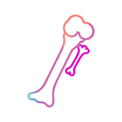  Femur Bone Anatomy Icon