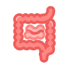  Modern Intestine Anatomy Icon