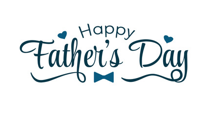 Happy fathers day greeting card