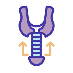  Xiphoid Process Anatomy Icon Design