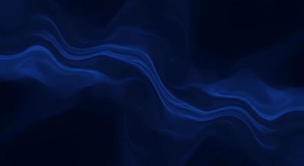 Obraz premium Midnight Current AI Generated