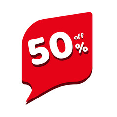 Big sale special up to 50% off. Super Sale, end of season special offer banner. Discount tags collection