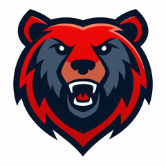 Bear Mascot Logo Powerful and Bold Animal Emblem for Sports, Branding, and Design