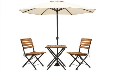 Outdoor Patio Set with Umbrella