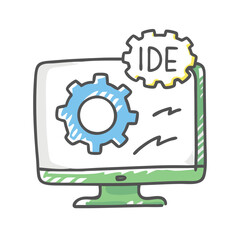 ide integrated development environment icon