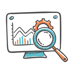 monitoring tools icon, monitoring tools vector illustration-simple illustration of monitoring tools, perfect for monitoring tools logos and icons