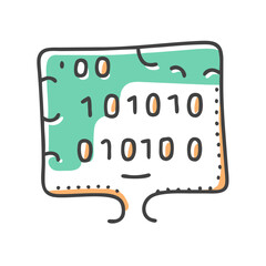 pseudocode icon, pseudocode vector illustration-simple illustration of pseudocode, perfect for pseudocode logos and icons
