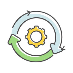 agile icon, agile vector illustration-simple illustration of agile, perfect for agile logos and icons