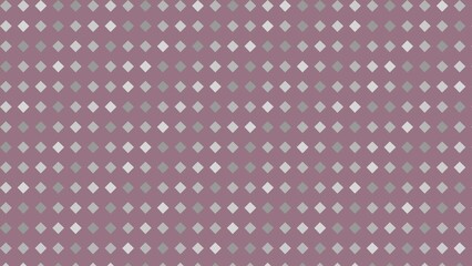 Repeating diamond pattern on a mauve background