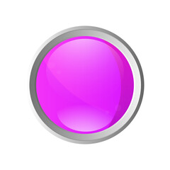 PINK REALISTIC COLORED BUTTON