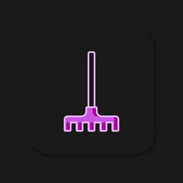 recommend clip art: Filled outline Garden rake icon isolated on black background. Tool for horticulture, agriculture, farming. Ground cultivator. Housekeeping equipment. Flat filled outline style with shadow. Vector