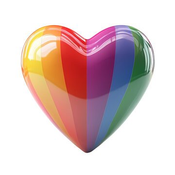 recommend clip art: pride month rainbow heart png on a transparent background for celebrating Pride Month