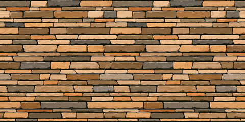 brick wall background Stone Wall Background, Stone Brick Wall Background, Wall Background, Stone Background wide background of long natural brown gray yellow stones wide background of long natural bro