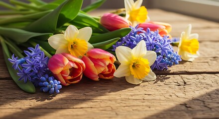 Spring's Gentle Embrace AI Generated