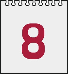 달력 스케쥴 월표시 다이어리	
