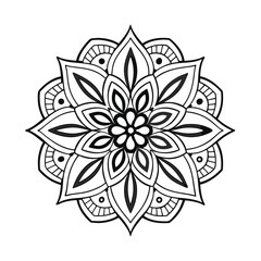 abstract floral ornament