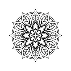 abstract floral ornament