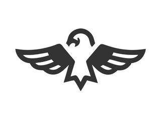 for eagle logo vector design 