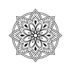 abstract floral ornament