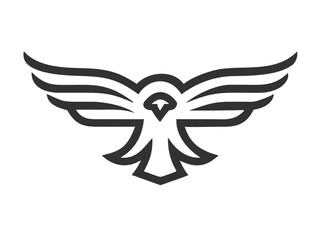 Fototapeta premium for eagle logo vector design 