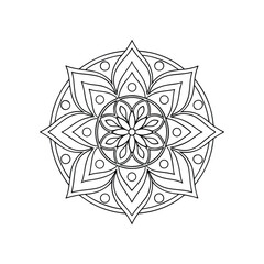 abstract floral ornament