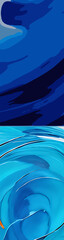Naklejka premium colorful web banners, abstract web banners, vibrant web banner design, creative banner backgrounds, modern abstract banner, gradient web banner, multicolor web design, digital banner template