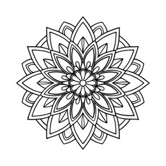 abstract floral ornament