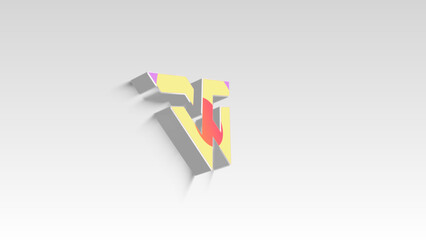 Elegant 3D Outline Horizontal Logo Reveal 229