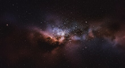 Obraz premium Cosmic Tapestry AI Generated