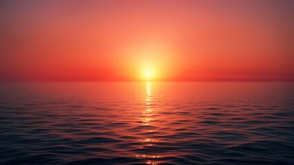 Horizon Silhouette during Evening Dusk