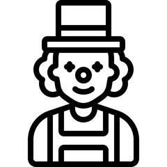 Clown Avatar Icon