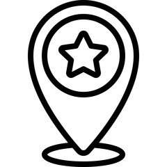 Starred Location Icon