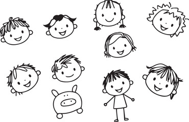 Перейти к странице
|12345...24Далее
Vector illustration of Doodle cute for kid, Hand drawn set of cute doodles for decoration. Hand drawn vector illustration