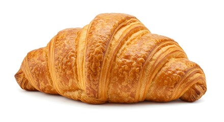 croissant isolated on white background