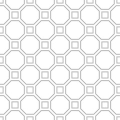 Seamless geometric abstract pattern with a modern style