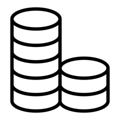 Money Vector Line Icon Design